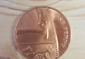 Moeda 1 Penny 2010