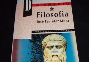 Livro Dicionário de Filosofia José Ferrater Mora