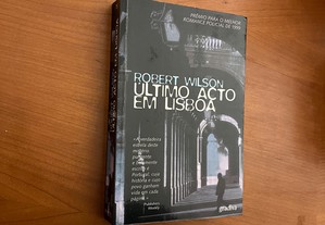 Robert Wilson - Último Acto em Lisboa (envio grátis)
