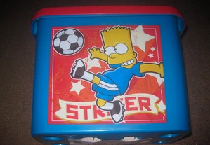 Caixa de Arrumação "Bart Simpson" Nova!