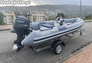 Semi rgido Barcoeste + Yamaha F50 EFI em bom estado