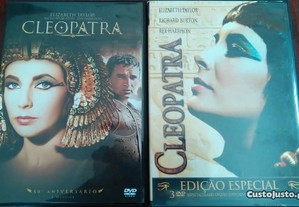 Cleópatra 3DVDs (1963) Elizabeth Taylor, Richard Burton IMDB: 7.0