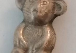 Berloque ou pendente em prata Águia, figura de macaco