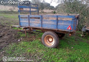 Reboque para motocultivador