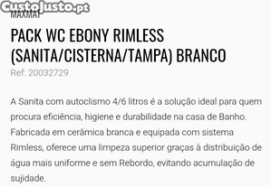 Cisterna de Sanita+Tampa+descarga novo