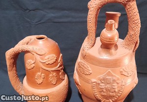 4 Peas antigas da Olaria de Estremoz, duas delas rara.