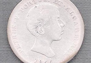 Moeda 500 Reis 1855