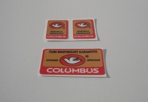 Columbus Autocolantes kit de 3 stickers quadro