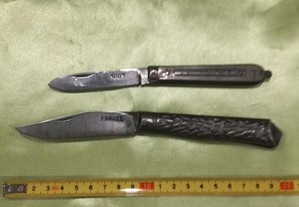 Canivete - Lote de 2 Canivetes de Coleção marca " Pradel" - Peço Conjunto