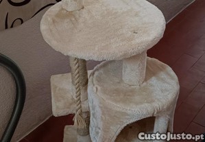 Torre arranhador plantaforna para gatos