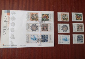 Envelope + Selos Azulejos da Madeira CTT