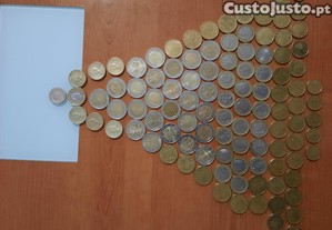 Coleo de 444  Moedas Antigas