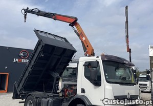 Renault Premium 320 DXI / 19t - Tri-Basculante C/ Grua - 2007