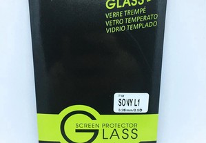 Película de vidro temperado para Sony Xperia L1