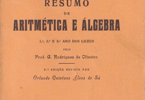 Resumo de Aritmética e Álgebra (1946)