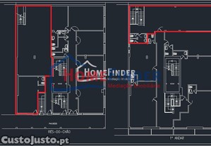 Loja de 2 Pisos no Centro da P�voa de Lanhoso