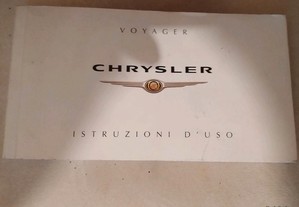 Manual utilizador Chrysler grande voyager 2005