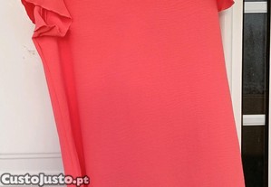 Vestido salmão