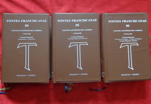 Fontes Franciscanas III - Santo António de Lisboa (Biografias-Sermões)