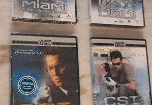 Conjunto de 4 Dvds CSI Diversos