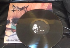 MAYHEM Dawn Of The Black Hearts LP Vinil castanho, edição limitada