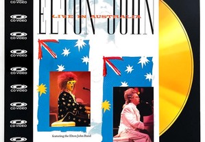 Elton John Live In Australia LaserDisc