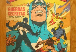Caderneta Super-Heróis Marvel Secret Wars (Abril)