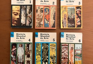 História Mundial da Arte (6 vols., completo) (envio grátis)
