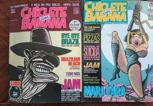 Revistas BD Humor Brasileira Chiclete com Banana N17 e 21