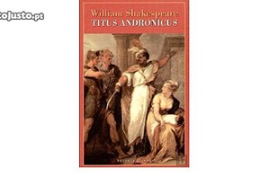 Livro NOVO Titus Andronicus em PT Shakespeare - Livro em Português