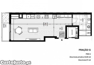 Apartamento T0, Com Piscina, Ao Hospital De São...