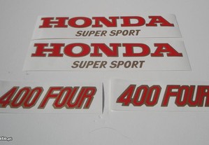 Autocolante Honda CB 400 F Super Sport vintage