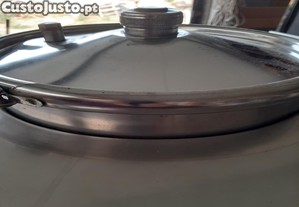 Cuba de inox para vinho.