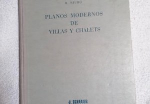Planos Modernos de Villas Y Chalets - M. Nubió 1 Edição 1953