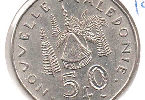 Nova Caledónia - 50 Francs 1967 - soberba