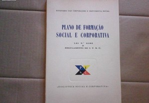 Plano de formação social e corporativa