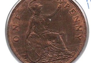 Grã Bretanha - 1 Penny 1936 - bela/soberba