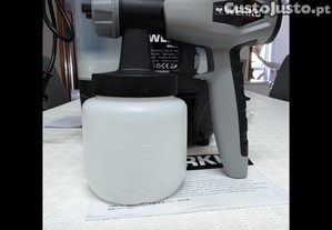 Pistola Pintura Turbina Werku Trolley 750 W- Nova com factura