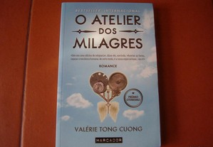 Livro Novo "O Atelier dos Milagres" / Valérie Tong Cuong / Esgotado / Portes Grátis