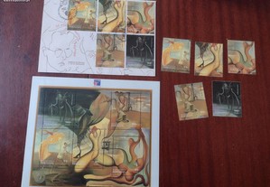 Envelope + Selos + bloco 50 Anos de Surrealismo Portugal CTT