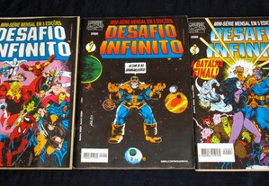 Livros BD Desafio Infinito Mini-Série Completa