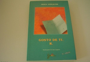 Livro Novo "Gosto de ti. R." de Graça Gonçalves