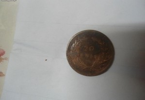 moeda 20 reis - 1891