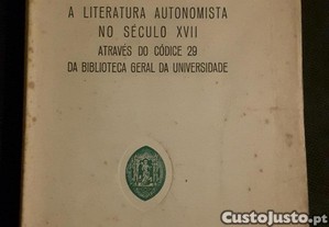 Maria Lusa Lemos - A Literatura Autonomista na Sculo XVII 