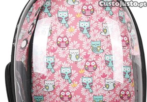 Mochila de animal Rosa cinza