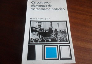 "Os Conceitos Elementais do Materialismo Histórico" de Marta Harnecker - 1ª Edição de 1973