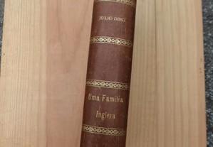 Antigo Livro Julio Diniz - Uma Família Ingleza