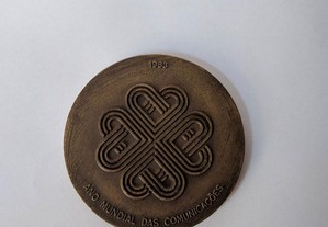 Medalha 1983 Ano Mundial das Comunicações