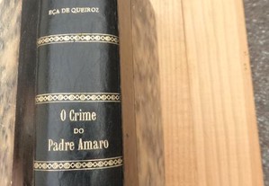 Antigo livro Eça de Queiroz - O Crime do Padre Amaro