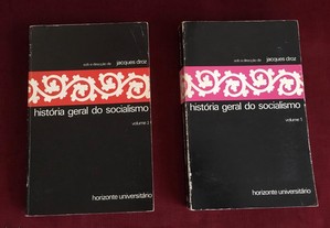 "História geral do socialismo", Volumes 1 e 2